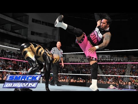 Watch 6-Man Tag Team Match- SmackDown, Oct. 24, 2014 - WWE Wrestling Video Video