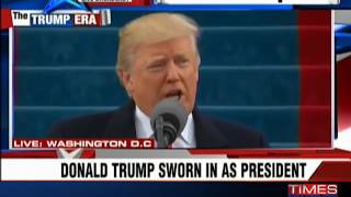 Watch We will bring back our jobs, says Trump after taking oath as US President Video