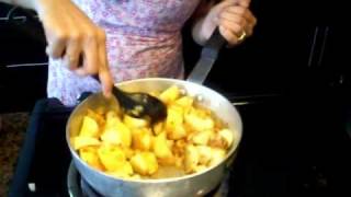 Watch Potatoes Peas curry, aloo matar recipe Video