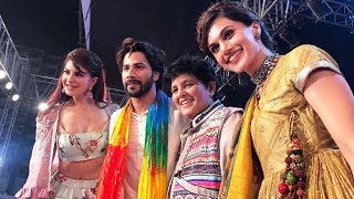 Watch Judwaa 2 Team At Falguni Pathak's Danidya 2017 - Varun Dhawan, Jacqueline Fernandez, Taapsee Video