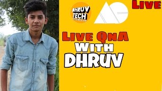Watch Live Tech QnA With Dhruv l Small Delhi Meetup! Video