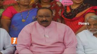 Watch Naini Narshimha Reddy Announce KCR Re Elected as TRS President | iNews Video