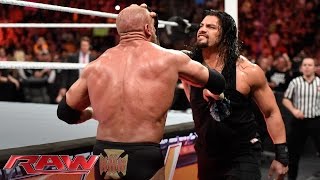 Watch Roman Reigns brutalizes Triple H: Raw Video