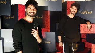 Watch Shahid Kapoor At Store Launch Of Designer Kunal Rawal Video