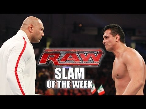Watch Batista is Unleashed- WWE Raw Slam of the Week 1/20 - WWE Wrestling Video Video