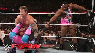 Watch Chris Jericho & AJ Styles vs. The New Day - WWE Tag Team Championship Match: Raw, March 7, 2016 Video