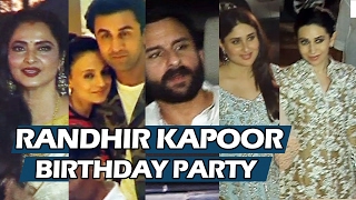 Watch Randhir Kapoor's 70th GRAND Birthday Bash | Full HD Video | Kareena, Saif, Ranbir, Amitabh Video