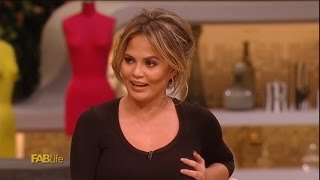 Watch Pregnant Chrissy Teigen Says She's Got 40DDs Video
