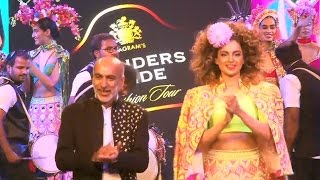 Watch Kangana Ranaut Sizzles On The Ramp For Manish Arora Video