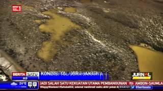 Watch Jalan Tol JORR Arah Kp Rambutan Penuh Lobang Video
