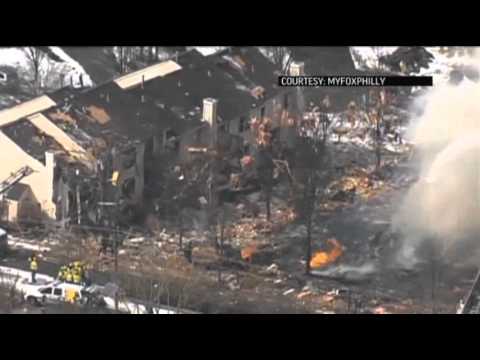 Watch Damaged NJ Gas Line Explodes, Several Injured News Video Video