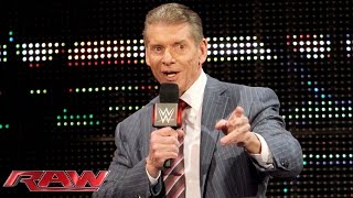 Watch Mr. McMahon has big plans for the first Raw of 2016: WWE Raw, December 28, 2015 Video