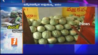Watch Peoples Likes Watermelon Due To Summer Effect In Tirupati | High Temperature | iNews Video