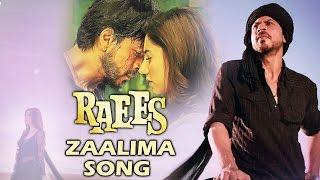 Watch Shahrukh Khan Sings ZAALIMA Song For RAEES | Mahira Khan Video