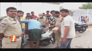 Watch Carden Search In Manuguru Mandal Villages | 2 Tractors & 22 Two Wheelers Seized | Kothagudem | iNews Video