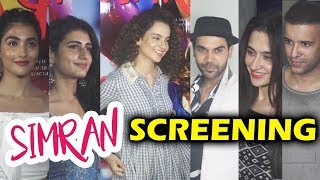 Watch Simran Movie Special Screening | Full HD Video | Kangana Ranaut, Pooja Hedge, Raj Kumar Rao Video