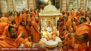 Watch BAPS Head Pramukh Swami Maharajâ€™s Demise, Politicians & Devotees Throng Sarangpur Video