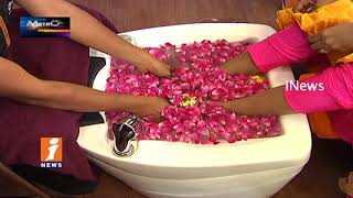 Watch Womens Interests On Pedicure Beauty Parlour In Hyderabad | Metro Colours | iNews Video
