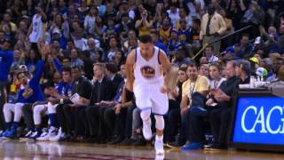 Watch Stephen Curry Drops 34 in Warriors 61st Win Video