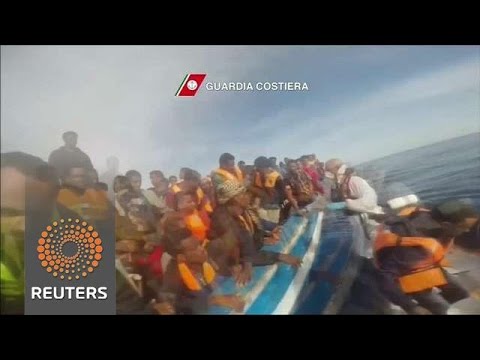 Watch Italy says 3,700 boat migrants rescued, operations ongoing News Video Video