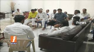 Watch TDP Ministers And MLA's Consoling Devineni Nehru Family | Vijayawada | iNews Video