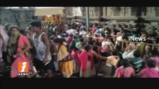 Watch Huge Devotees Rush At Simhadri Appanna | Simhachalam | iNews Video