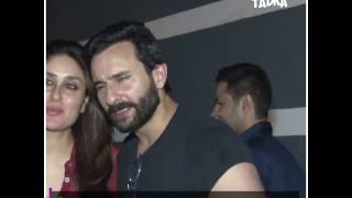Watch Kareena-Saif party spotted partying all night Video