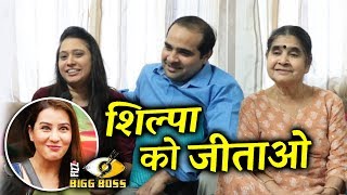 Watch Shilpa Shinde's FAMILY VOTE APPEAL To Make Shilpa WINNER | Bigg Boss 11 Video