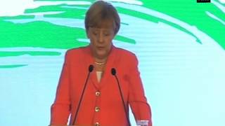 Watch Angela Merkel addresses business forum, pitches for stronger Indo- German relations (Part - 2) Video