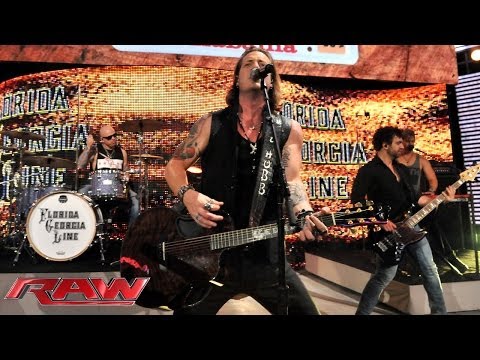 Watch Florida Georgia Line perform "Round Here" on Raw Country - WWE Wrestling Video Video
