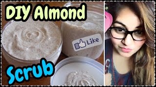 Watch Almond Scrub For Skin Whitening And Glowing Skin | DIY Natural Scrub at Home | JSuper Kaur Video