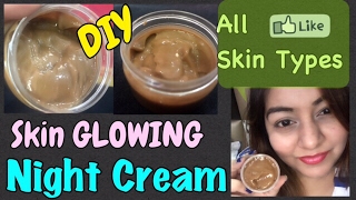 Watch DIY Sandalwood Night Cream | Homemade Cream To Get Fair & Glowing Skin Video