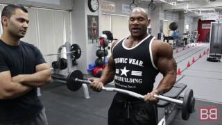 Watch How to- EZ Bar BICEP CURLS with Fred BIGGIE Smalls (Pro Series) Video
