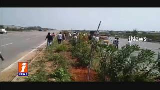 Watch Road Accident at Medchal | Bolero Hits Pedestrians | Three Killed | iNews Video