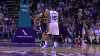 Watch Anthony Davis and Kemba Walker Duel in Charlotte Video