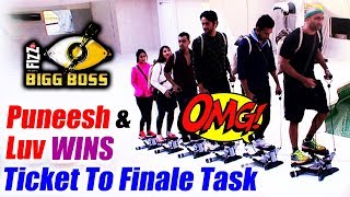 Watch Luv And Puneesh WINS Ticket To Finale Task | Bigg Boss 11 Video