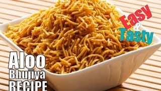 Watch Aloo Bhujiya recipe / Potato Sev recipe Video