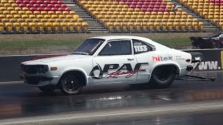 Watch PAC PERFORMANCE HITEK STEEL FRAMING RX3 7.36 @ 178 MPH SYDNEY DRAGWAY Video