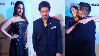 Watch Filmfare Awards 2017 Pre Party - Shahrukh Khan, Alia Bhatt, Sonam Kapoor, Sonakshi Video