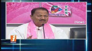 Watch TRS D Srinivas Rubbishes rumours Of Joining Congress | iNews Video