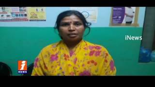 Watch Child Falls Off From School Building While Flying Kites | Jagtial District |  Karimnagar | Inews Video