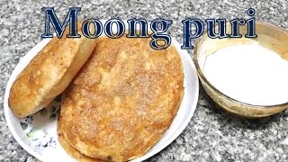 Watch moong dal puri recipe Video