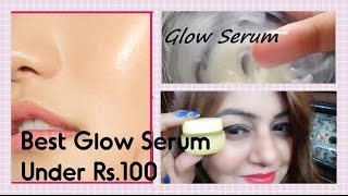 Watch GLOW SERUM under Rs.100 | Get SHINY GLOWY Skin at HOME NATURALLY | HOMEMADE Glow Serum | JSuper Kaur Video