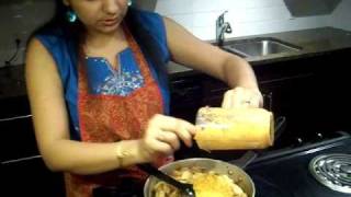 Watch Coconut peanut chicken curry - Indian recipe video Video