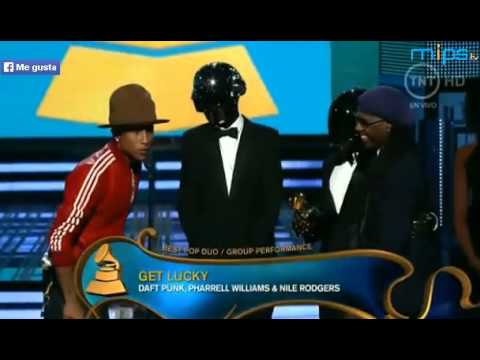 Watch Grammy Awards 2014 Full Show - Daft Punk WINS Grammy Award 2014 Best Pop Duo Group Performance Video