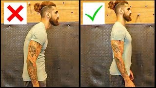 Watch Fix Bad Posture FAST | 4 EASY EXERCISES to IMPROVE Your Posture Video
