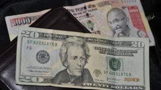 Watch Rupee down by 24 paise against US dollar News Video Video