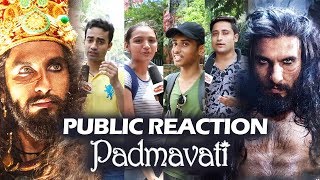Watch Public Reaction On Ranveer Singh's Alauddin Khilji Look From Padmavati Video