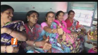 Watch Warangal TRS Sabha | Workers Stars From Bhadradri Kothagudem in Special Train | iNews Video