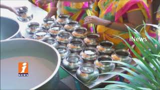 Watch Ganesh Nimajjanam Going on at Godvari River | East Godvari | iNews Video
